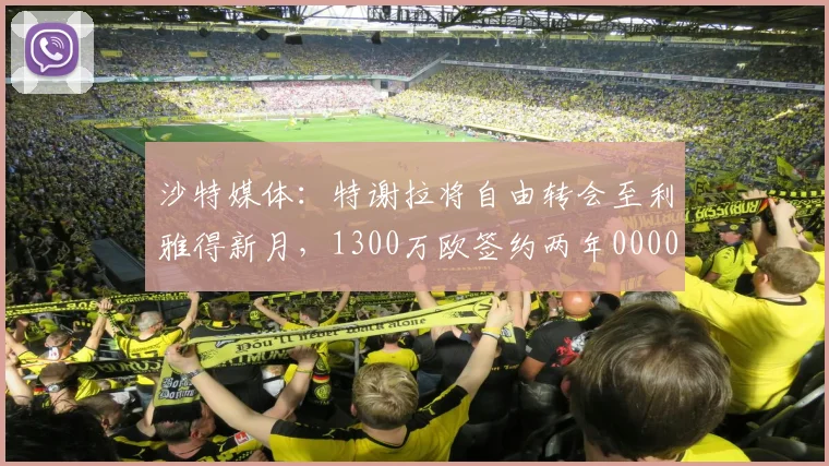 沙特媒体：特谢拉将自由转会至利雅得新月，1300万欧签约两年0000644